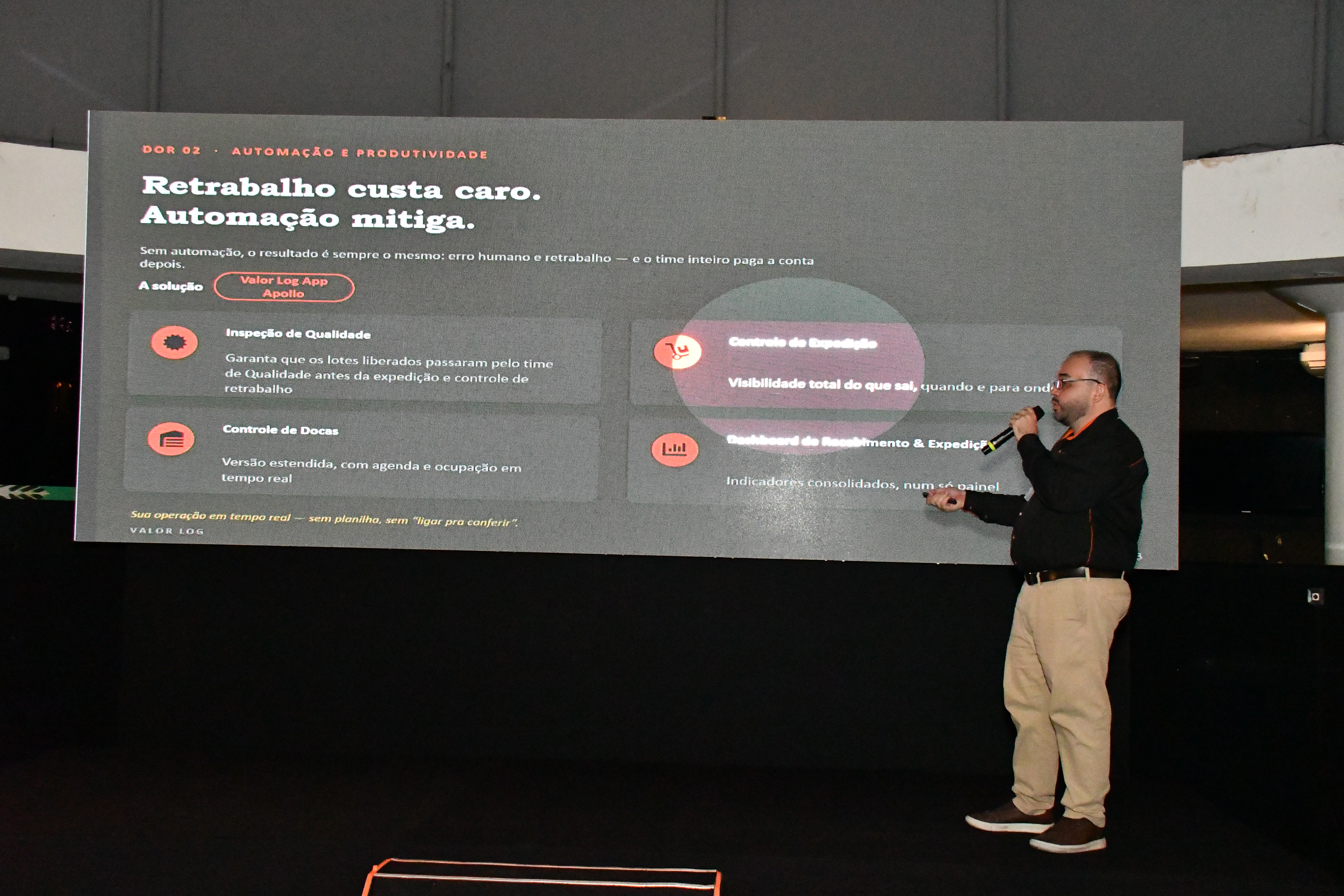 Evento Valor Log